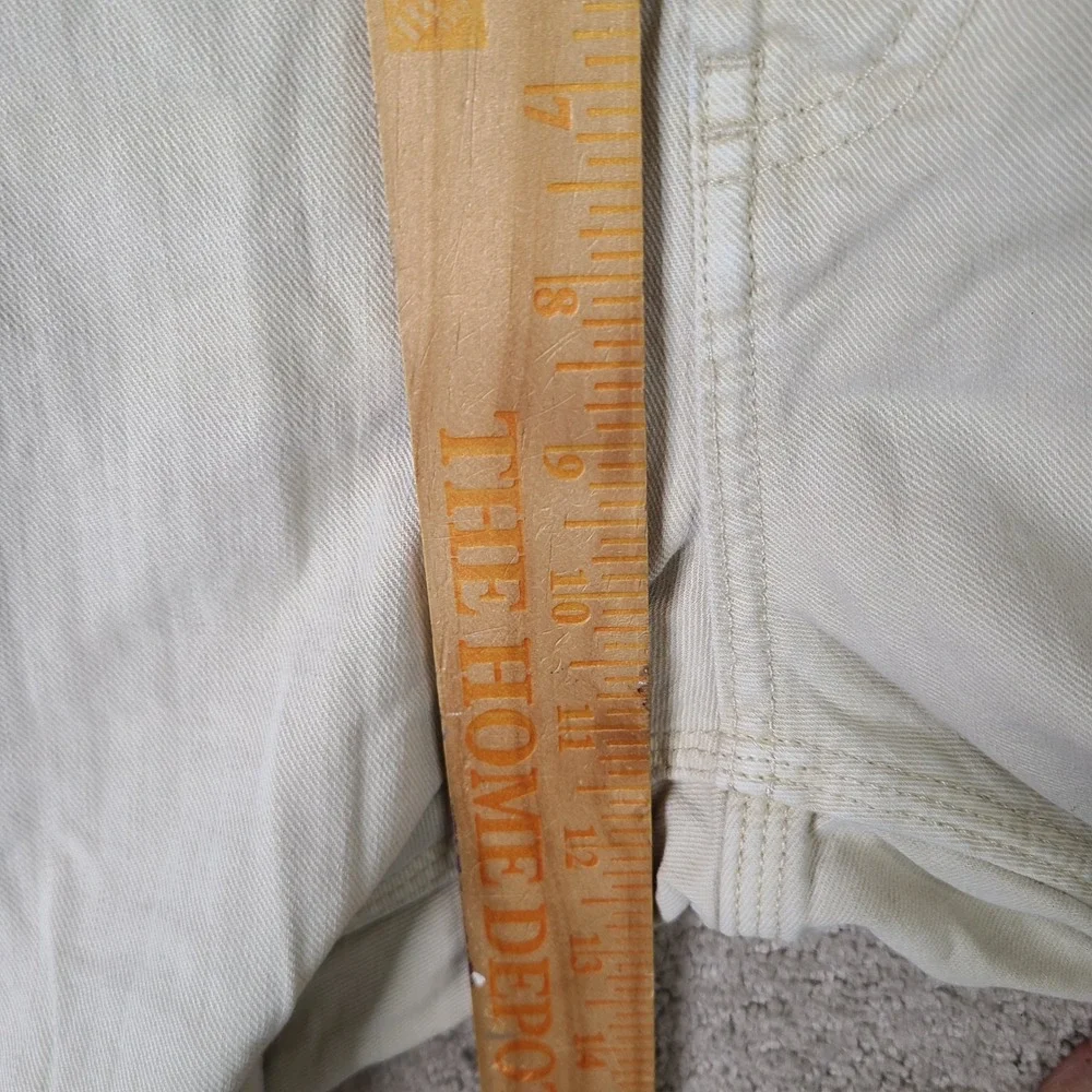 Banana Republic Pants Mens 35S Beige Relaxed Tapered Fit Cotton Casual Chino